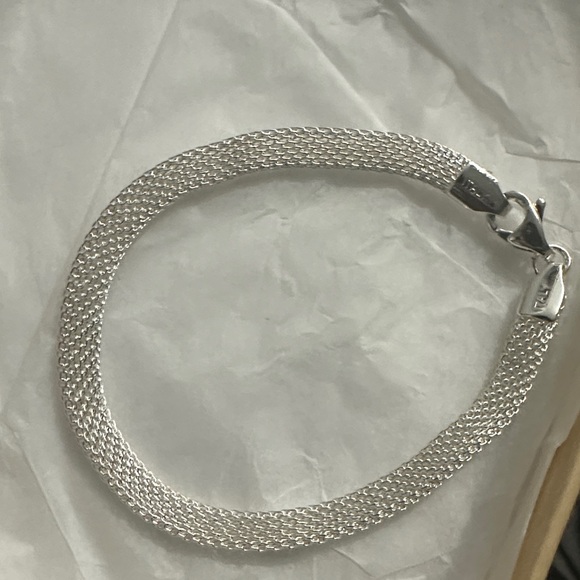 Vintage Italian 925 Sterling Silver Bracelet 8" - Picture 3 of 3